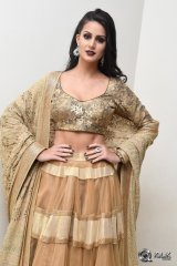 Larissa Bonesi at Thikka Movie Audio Launch